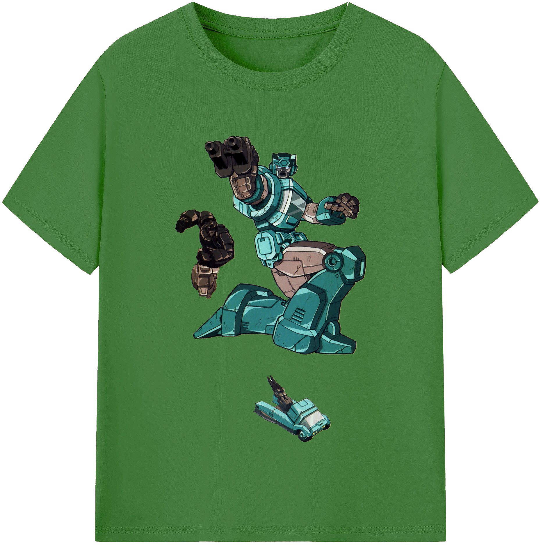 （画像用）  レディースカジュアルプリントTシャツ（綿100％）